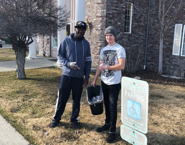 community involvement - community - rehabs that include community service - community service in rehab - rehab programs community service - community service opportunities - elliot bags - scholarships